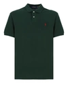 Polo Ralph Lauren Cotton Piquet Polo Shirt In College Green