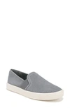 Vince Blair Perforated Suede Slip-on Sneakers In Seastone