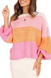 PETAL AND PUP PETAL & PUP DANIELLE STRIPE SWEATER