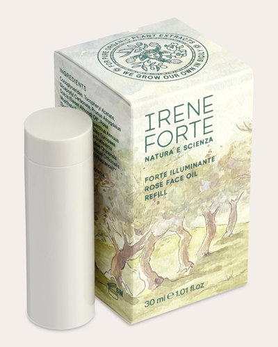 Irene Forte Women's Rose Face Oil Refill 30ml In White