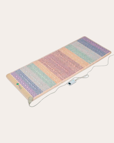 Healthyline Full Sized Chakra Heat Therapy Mat With 5 Therapies In White