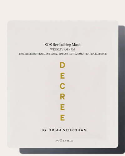 Decree Women's Sos Revitalising Mask Single 35g Silk In White