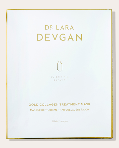Dr Lara Devgan Women's Gold Infused Collagen Treatment Mask In White