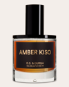 D.S. & DURGA D. S. & DURGA WOMEN'S AMBER KISO EAU DE PARFUM 50ML LEATHER