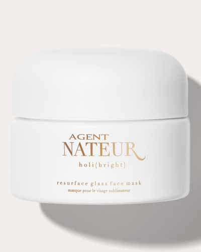Agent Nateur Women's Holi (bright) Resurfacing Glass Face Mask Silk In White