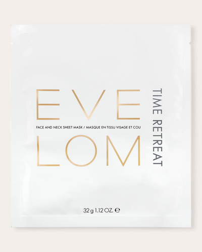 Eve Lom Women's Time Retreat Sheet Mask In White