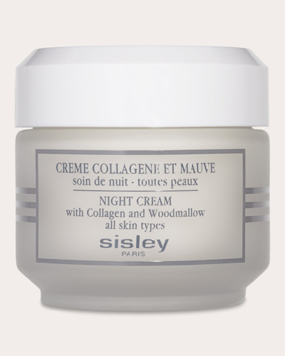Sisley Paris Women's Night Cream With Collagen And Woodmallow 50ml In White