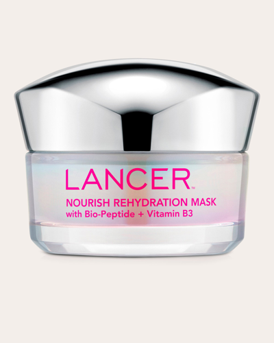 Lancer Women's Nourish Rehydration Mask 50ml In White