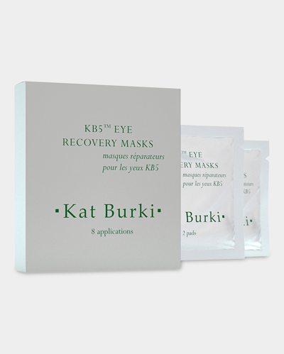 Kat Burki Women's Kb5 Eye Recovery Masks 8 Applications Silk In White