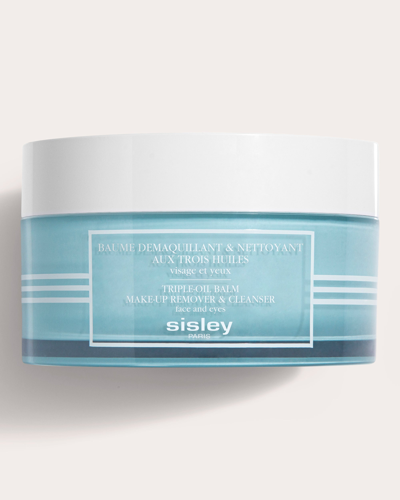 Sisley Paris Women's Triple-oil Balm Makeup Remover & Cleanser 125g In White