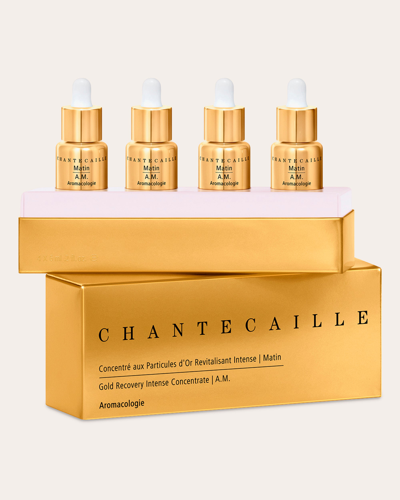 Chantecaille Women's Gold Recovery Intense Concentrate Am Ampules X4 In White