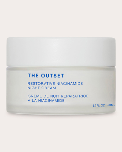 The Outset Women's Restorative Niacinamide Night Cream In White