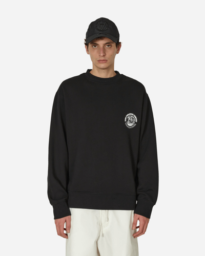 Oamc Apollo Crewneck Sweatshirt In Black