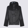 Arc'teryx Arcteryx Mens Black Alpha Brand-print Regular-fit Shell Jacket In Black