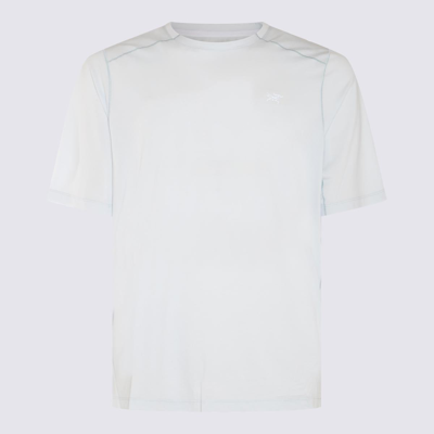 Arc'teryx White Cormac Crew T-shirt In Daybreak Heather