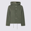 BARBOUR BARBOUR ARMY COTTON CASUAL JACKET