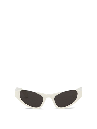Alaïa Cat-eye Sunglasses In White
