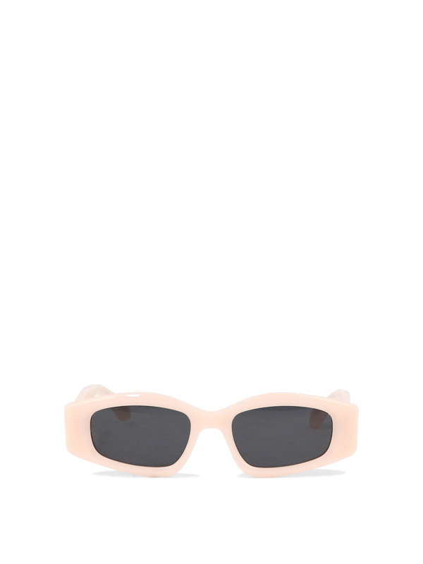 ALAÏA Black Rectangular Sunglasses