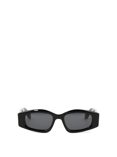 Alaïa Sunglasses With Geometric Shape In Black