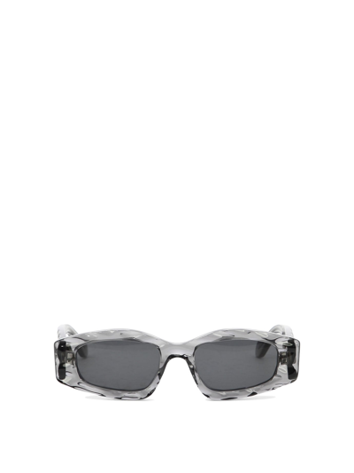 Alaïa Sunglasses With Geometric Shape In Grey