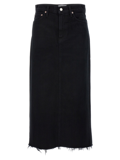 AGOLDE DELLA SKIRTS BLACK