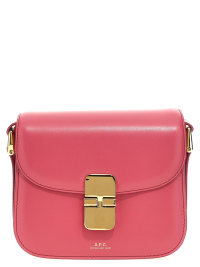 Apc Grace Mini Shoulder Bags Fuchsia In Pink