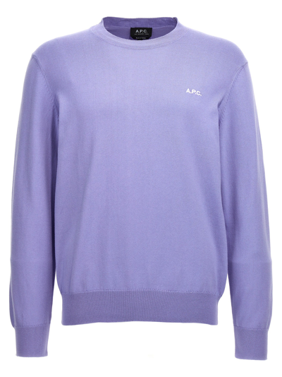 Apc Melville Sweater, Cardigans Purple