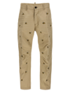 DSQUARED2 SEXY CHINO PANTS BEIGE