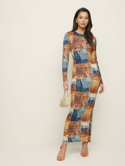 Reformation Tommie Knit Dress In Collage | ModeSens