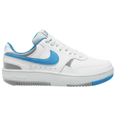 Nike Women's Gamma Force Casual Shoes In University Blue/white/grey