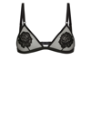 Dolce & Gabbana Soft Cup Triangle Bra In Black