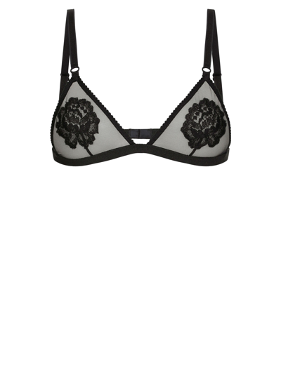 DOLCE & GABBANA LACE AND TULLE BRA