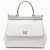 DOLCE & GABBANA DOLCE&GABBANA WHITE SICILY SMALL HANDBAG WOMEN