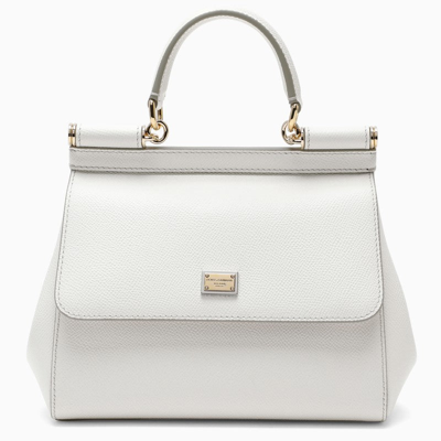 Dolce & Gabbana Dolce&gabbana White Sicily Small Handbag Women