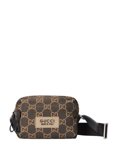 Gucci Brown Medium Gg Supreme Messenger Bag