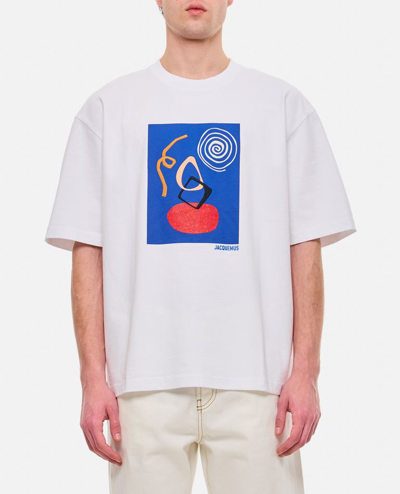 Jacquemus The Cuadro T-shirt In White