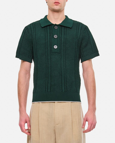 JACQUEMUS BELO POLO SHIRT