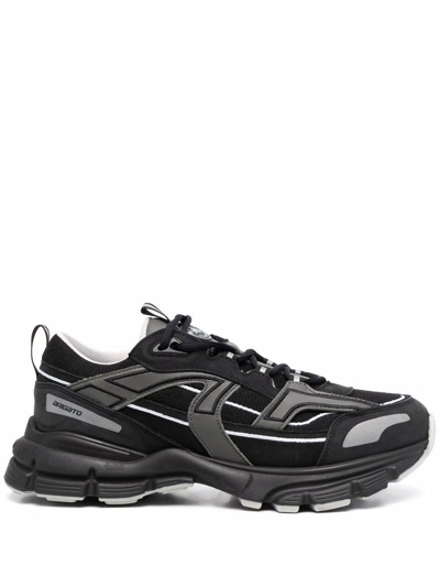 Axel Arigato Black & Gray Marathon R Trail Sneakers In Grey