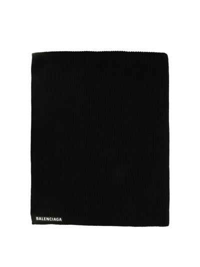 Balenciaga Scarfs In Black