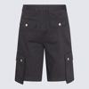 Dolce & Gabbana Cargo Bermuda Shorts Featuring Multiple Pockets In Black