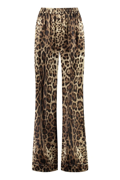 Dolce & Gabbana Trousers In Leo New