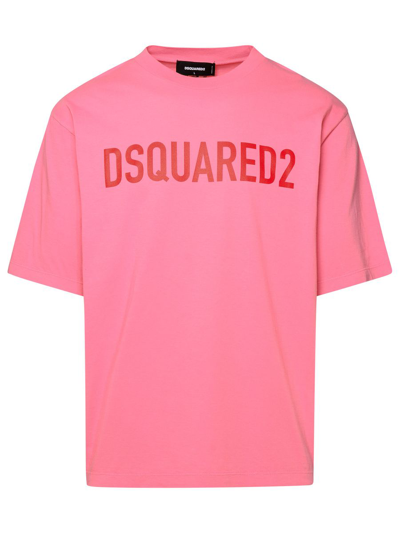 Dsquared2 Cotton T-shirt In Pink