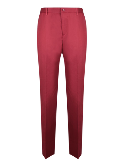 Etro Flat Red Trousers