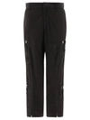 Givenchy Cargo Style Stretch Poplin Pant In Black