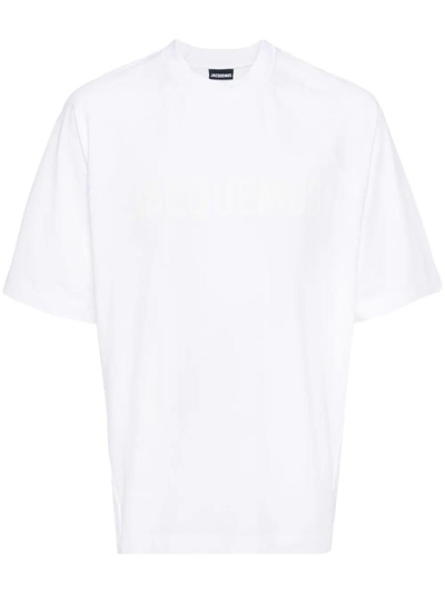Jacquemus Typo T-shirt Clothing In White