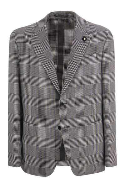 Lardini Advance - Cool Wool Blazer In Grey