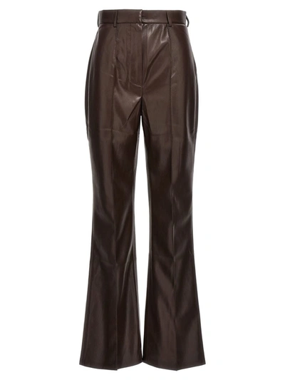 Nanushka Trousers In Brown