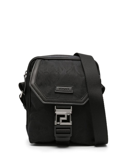 Versace Shoulder Bags In Black