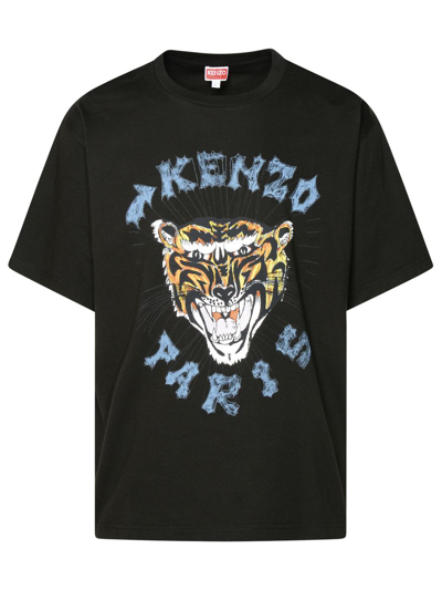 Kenzo Black  Paris Drawn T-shirt