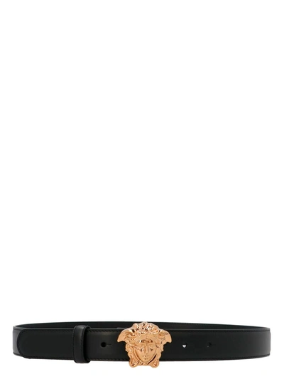 Versace Medusa Belt In Black